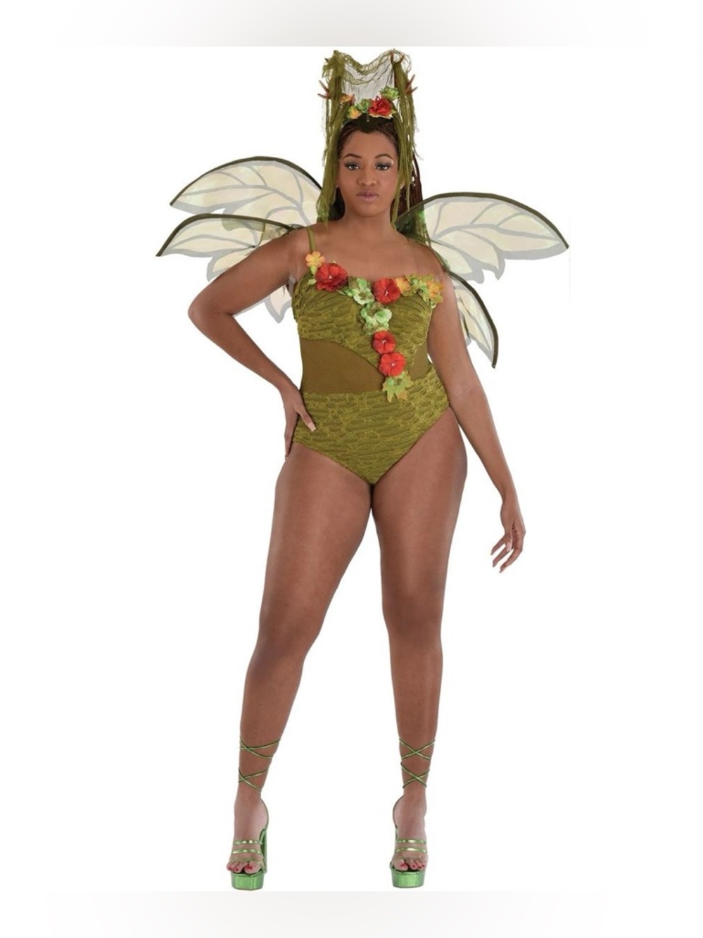 Woodland Bodysuit with Floral Accents